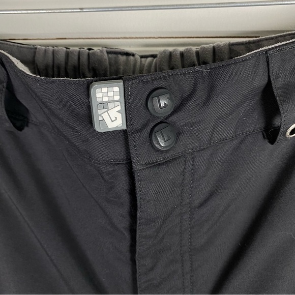 Burton Snowboarding Snow Pants Unisex Youth Size M Black - Picture 3 of 7